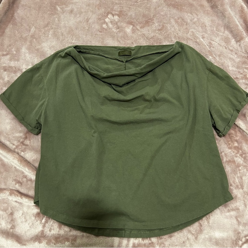 nuuds Olive Green Short Sleeve Tee